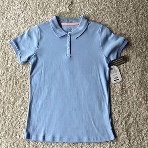 Equipment Sky Blue Kids Polo Shirt